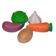 Набор овощей для рагу (морковь, картофель, баклажан, капуста, чеснок)16х13х25 см (пвх)