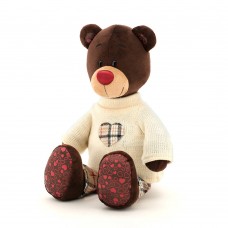 Медведь Choco в свитере 25 см (ORANGE, C5058/25)