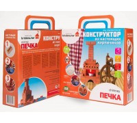 Конструктор "ПЕЧКА" из настоящих кирпичиков (103 детали) (ПК ВИСМА, 301пл)
