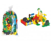 Конструктор "Самоделкин-Зоопарк" (117 эл.) 17,5х13,5х27 см. (Беларусь) (Полесье, П-0811)