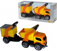 Автомобиль-самосвал с полуприцепом ГрипТрак (в коробке) 48,3х15,8х22,7 см (Полесье, П-37466)