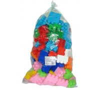 Конструктор "Великан" (198 эл. в мешке) 37х27х63,5 см (Беларусь) (Полесье, П-7727)