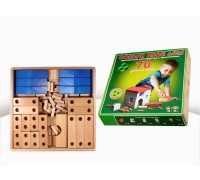 Конструктор деревянный "Собери свой дом", 70 дет.