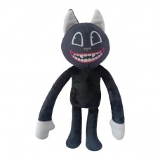 Мягкая игрушка Fixsitoysi Кот "Кэт" черный с бантом 40 см