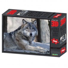 Пазл 3D 500 Волк