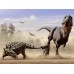Пазл 3D 500 Дасплетозавр против эвоплоцефала