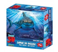 Пазл 3D 150 Большая белая акула 2
