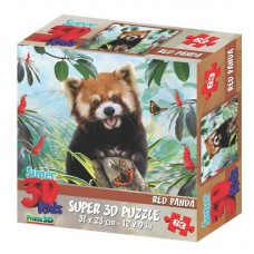 Пазл 3D 63 Красная панда