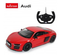 Машинка на радиоуправлении RASTAR AUDI R8 2015 Version, цвет красный, 1:14