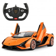 Машина р/у 1:14 Lamborghini Siant оранжевый цвет, 2,4 G, открывающиеся дверцы