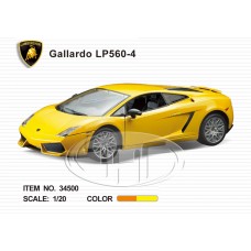 Машина металлическая Lamborghini Gallardo LP560-4, 1:20 (RASTAR, 34500пц)
