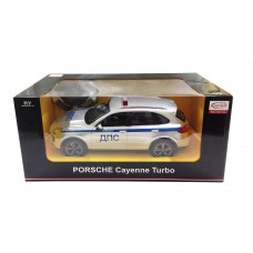 Машина р/у 1:14 полицейская Porsche Cayenne, звук, свет (RASTAR, 42900-51пц)