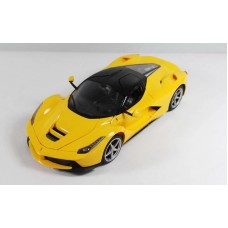 Машина р/у 1:14 Ferrari LaFerrari, со световыми эффектами, открываются двери, 34х15х8см, цвет жёлтый 40MHZ