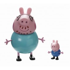 PEPPA PIG. Игровой набор СЕМЬЯ ПЕППЫ, 2 фигурки, в ассортименте