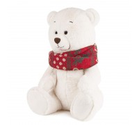Мягкая Игрушка Maxitoys Luxury, Мишка Норди с Шарфом, 34 см
