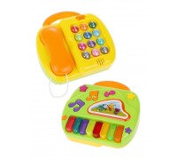 Музыкальная игрушка Жирафики Пианино и телефон 2 в 1
