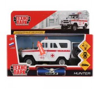 Машинка Технопарк UAZ HUNTER Скорая 12 см