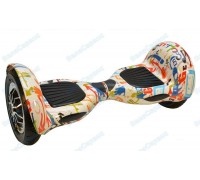 Гироскутер Smart Balance Pro 10 с АРР Тао-Тао и самобалансировкой Граффити Белый - G10024