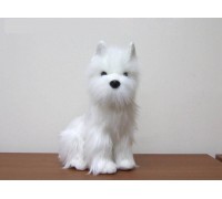 Щенок породы белый терьер, 23*14*25 см (SOYA Industrial Co., LTD, 2061-1S)