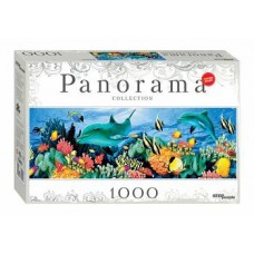 Пазлы 1000 Panorama Подводный мир (STEP, 79401)