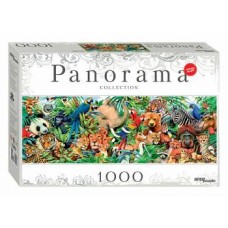 Пазлы 1000 Panorama Мир животных (STEP, 79402)