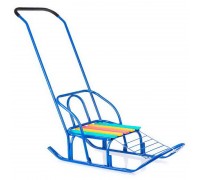 Санки "Кирюша-7К" синие