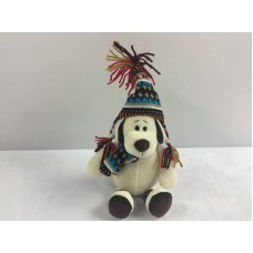 Мягкая игрушка Собака в шапке, 18см (TEDDY, YSL18666)