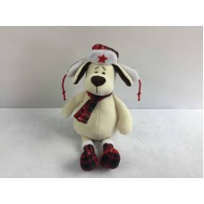 Мягкая игрушка Собака в ушанке с шарфом,18см (TEDDY, YSL18668)