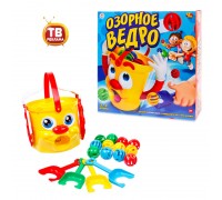 Озорное ведро, с аксессуарами, со звуковыми эффектами, на батарейках (TOY BROKERS, 10450)