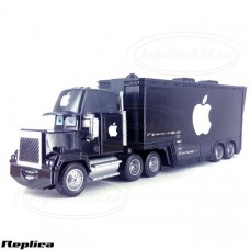 Грузовик Мак в раскраске Apple car черный (loose)