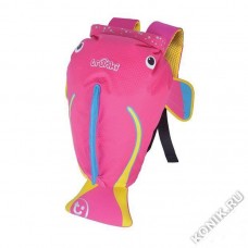 Рюкзак для бассейна и пляжа Коралловая рыбка, розовый Trunki (0250-GB01)
