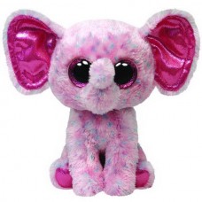 Мягкая игрушка Слоненок (розовый) Ellie Beanie Boo's, 25см (TY, 34108-no)