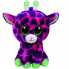 Мягкая игрушка Розовый жираф Gilbert Beanie Boo's 15 см (TY, 37220)
