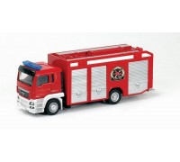 Машина металлическая RMZ City пожарная 1:64 MAN, без механизмов, 18.8 x 5.17 x 9 см (UNI-FORTUNE Toys Industrial Ltd., 144021)