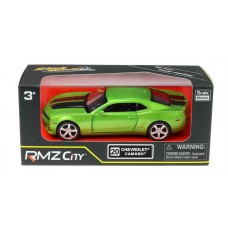 Машина металлическая RMZ City 1:32 Chevrolet Camaro, инерционная, цвет зеленый металлик (UNI-FORTUNE Toys Industrial Ltd., 554005Z(F))