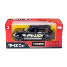 Машина металлическая RMZ City 1:36 Land Rover Range Rover Sport, полицейская машина, инерционная