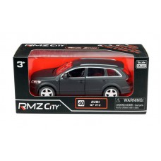 Машина металлическая RMZ City 1:32 Audi Q7 V12 , инерционная, серый матовый цвет, 16.5 x 7.5 x 7 см (UNI-FORTUNE Toys Industrial Ltd., 554016M)