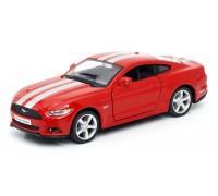 Машина металлическая RMZ City 1:32 Ford 2015 Mustang with Strip инерционная, цвет красный, 12,7х5,08х3,75 см