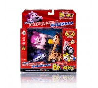 Врумиз. Набор инерционных машинок Люси, Спанки, Джери (Врумиз, V8346)