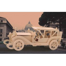 Модель деревянная сборная "Автомобиль Самбим" (4пласт.) (Wooden Toys, P017)