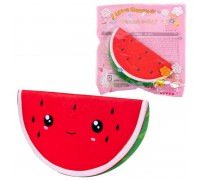 Игрушка мягкая антистресс (ПУ) Арбуз, 16см.