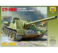 Модель сборная "Самоходка "СУ-100"