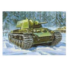 Модель сборная "Советский тяжелый танк КВ-1 образца 1940 г. с пушкой Л-11" (Россия) (Звезда, 3624з)