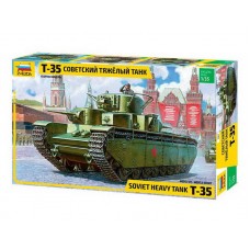 Модель сборная Советский тяжелый танк Т-35