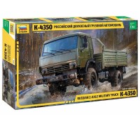 Модель сборная Российский двухосный грузовой автомобиль К-4350