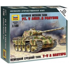 Модель сборная "Немецкий средний танк Т-V "Пантера" (Звезда, 6196з)