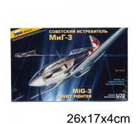 Модель сборная "Самолет "МиГ-3" (Россия) (Звезда, 7204з)
