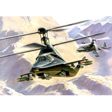 Набор подарочный-сборка "Вертолет Ка-58 "Черный призрак" (Россия) (Звезда, 7232П)