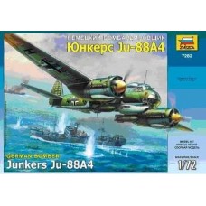 Модель сборная "Немецкий бомбардировщик Юнкерс Ju-88A4"